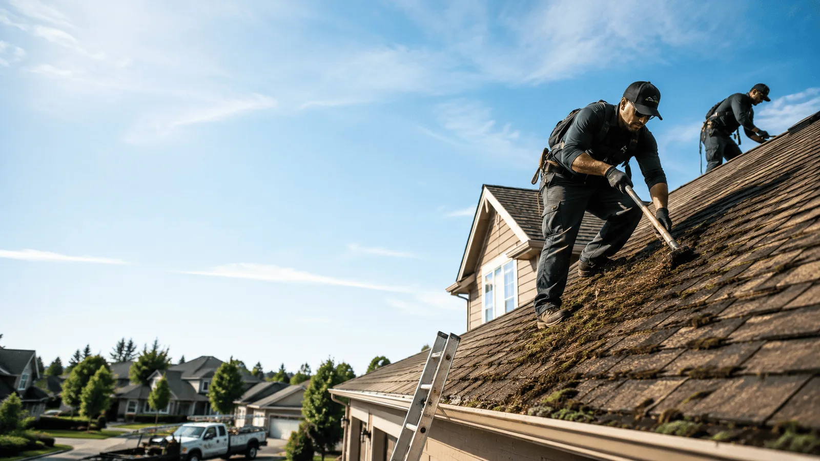 Roof Moss Removal in Hanover, CT near me